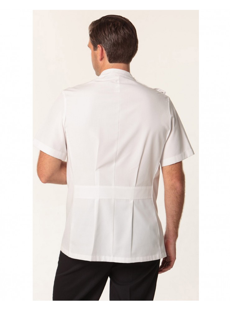 M7636 Men's Stud Front Short Sleeve Jacket